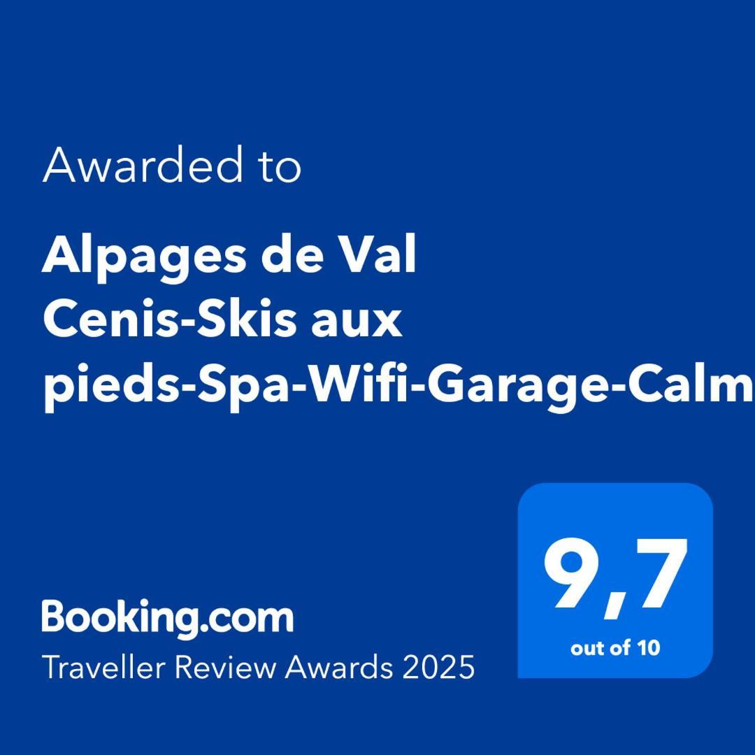 "Alpages De Val Cenis"-Skis Aux Pieds-Spa-Wifi-Garage-Calme! Ланлебур-Мон-Сені Екстер'єр фото